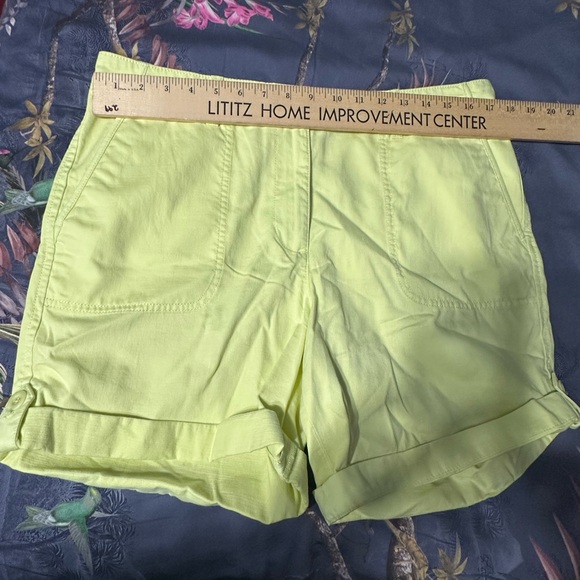 Yellow Women's Shorts - Picture 5 of 11